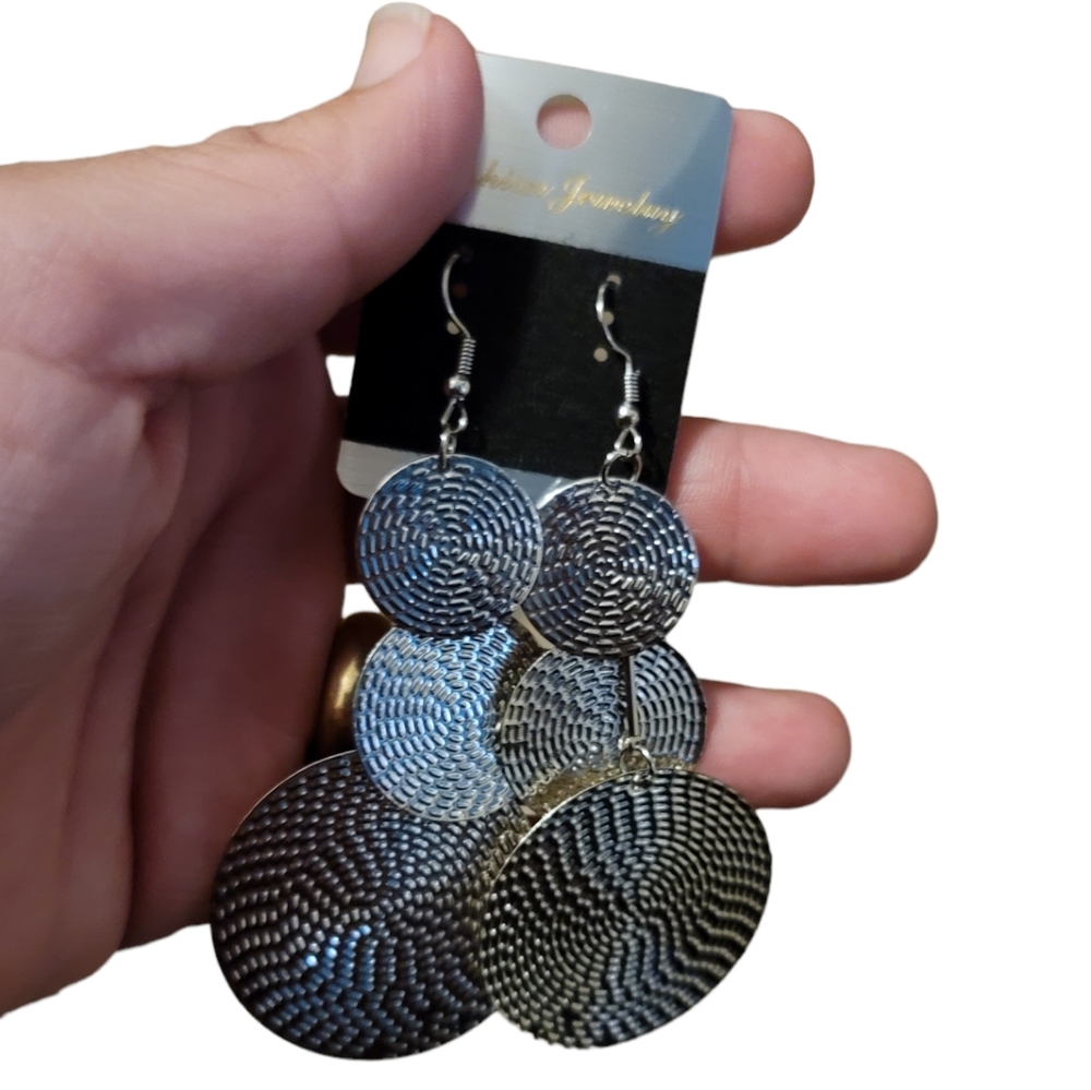 Silver Color Earrings